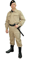 Костюм Спецназ из ткани Рип-стоп бежевого цвета для сотрудников охраны