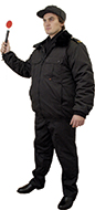 куртка охранника укороченная, модель ГРИФФ